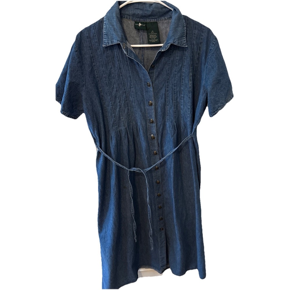 Hunt Club Denim Dress 12p